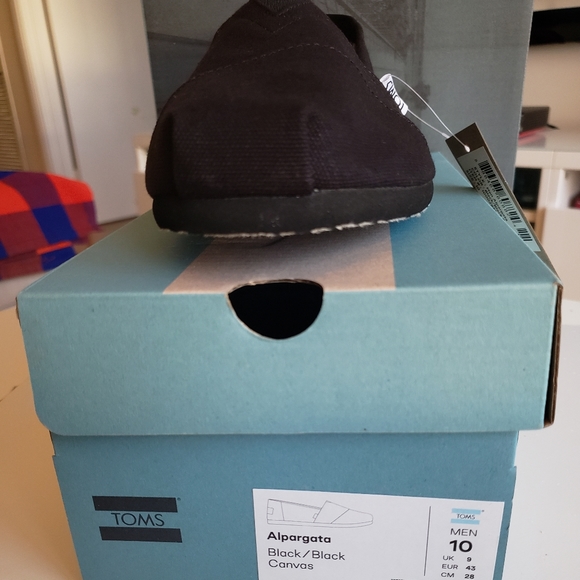 TOMS Classic black on black canvas - Picture 4 of 5